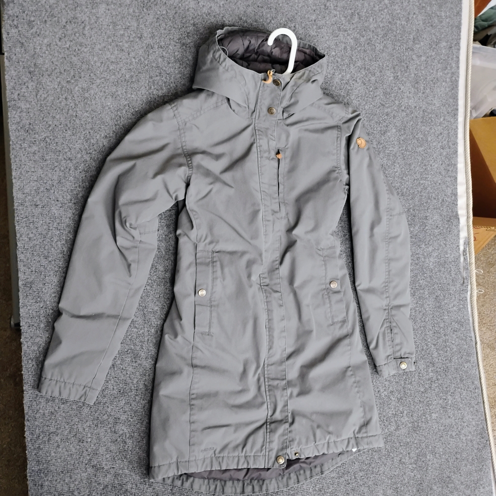 FjallRaven Kiruna jacket women's XXS pewter gray
